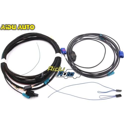 FOR Audi A3 8V A6 C7 Q7 4M A7 MIB Digital TV module Install Wire/cable/Harness