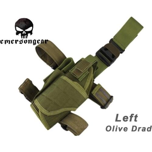 EmersonGear Tornado Universal Tactical Thigh Holster EM6206 Olive Drad