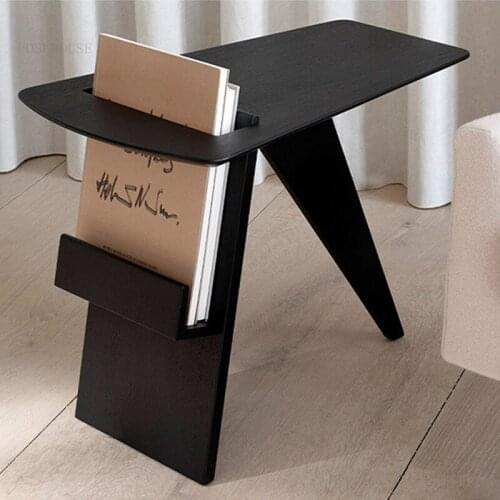 Nordic Coffee Tables Living Room Designer Creative Fashion Bedside Table Bedroom Minimalist Light Luxury Home Magazine Rack