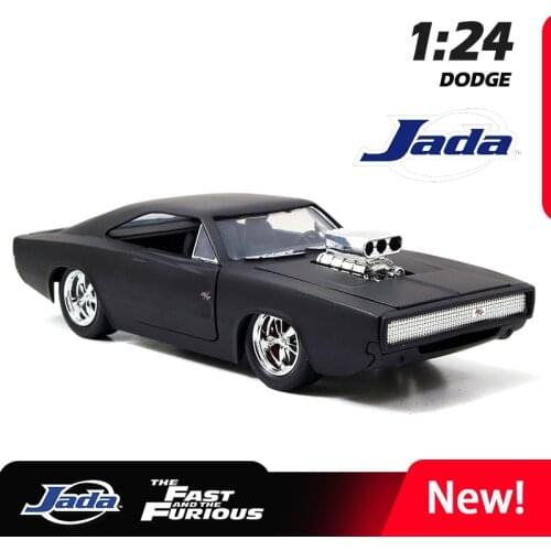 JADA 1:24 Dodge Charger 1970 Muscle Car Alloy Car Model Diecast Toy Vehicle High Simitation Cars Toys Kids Gifts Collection