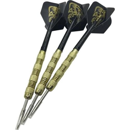 New 3Pcs 15g Steel Tip Darts Accessories Sports Entertainment Nickel Plated Copper Dart Body Nylon Dart Rod PET Flight Dardos