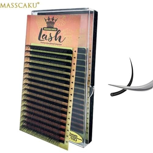 Wholesale Natural soft faux mink eyelash extension C/D volume Individual Lashes false eyelashes maquiagem cilios makeup tool
