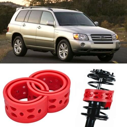 2pcs Size A Power Front Shock Suspension Cushion Buffer Spring Bumper For Toyota Highlander 2001