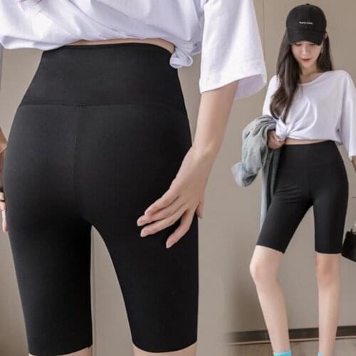 Shorts For Women Summer Hot Sweatpants Cycling Short Stretch Basic Pantalones Fitness Slim Beach Casual Black Sexy Biker Shorts