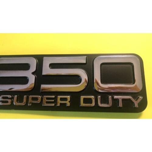 PICKUP F-350 XL Super Duty FENDER OR TRACK POST Nameplates EMBLEM