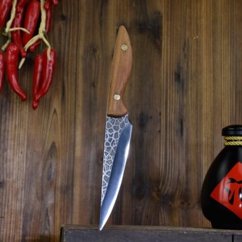 Traditional Handmade Kitchen Fish Knives Sharp Chinese Cleaver Meat Boning Knife Slicing Cutter Chef Cooking Tools