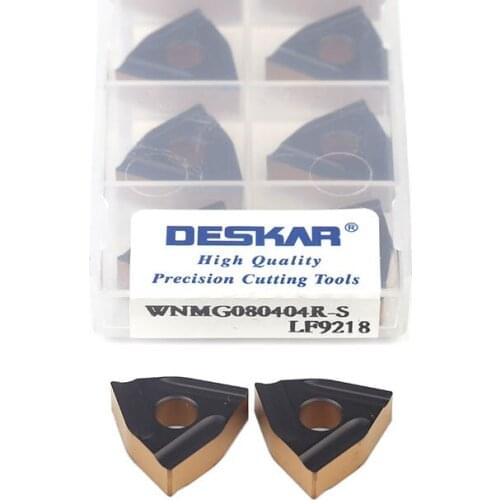 WNMG080404R-S WNMG080408R-S WNMG080404L-S WNMG080408L-S LF9218 CNC Lathe Turning Tool Wear-Resistant High Quality Carbide Insert