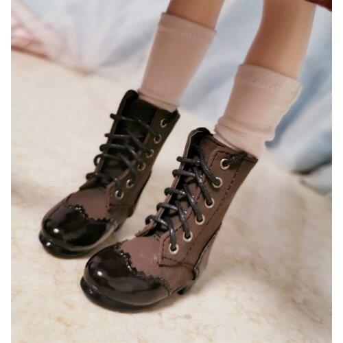 1/3 SD BJD Shoes,1/4 MSD Minifee Shoes for Doll Accessories,Leather Shoes Doll Boots