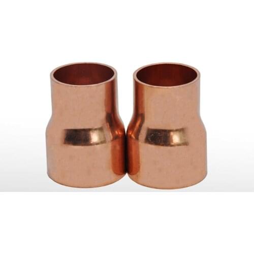 35mmX22mm Inner Diameter Copper End Feed Straight Reducing Coupling Plumbing Fitting Scoket Weld Water Gas Oil