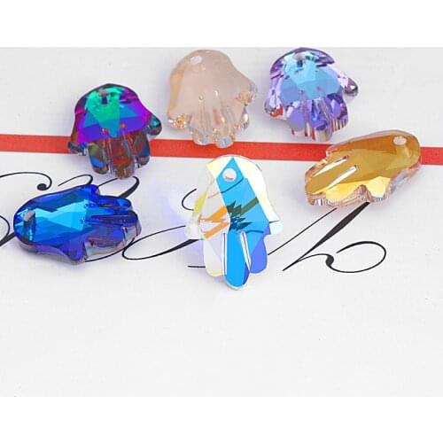 Astrobox New Hand Rhinestone Jewelry Glass Stones Women Crystal Glitter Decoration For Clothing Sweater Necklace Pendant Making