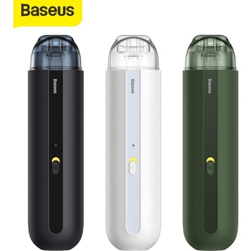 Baseus Car Vacuum Cleaner A2 Mini Wireless Handheld Auto Vaccum 5000Pa Portable Robot Type C Charge For Home Car Office Cleaning