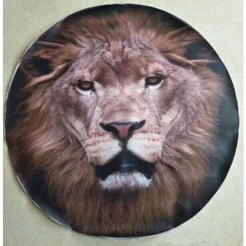 16"PVC tire cover Car spare wheel cover Spare tire cover with animal motifs