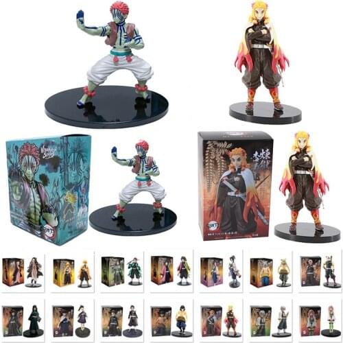 Anime Demon Slayer Kimetsu No Yaiba PVC Action Figures Toys Anime Figure Toys for Gifts