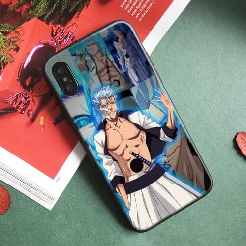 Grimmjow Bleach anime Phone Case Cover Shell For IPhone SE 6 6s 7 8 6sPlus 7Plus 8Plus X XR XS 11 Pro Max