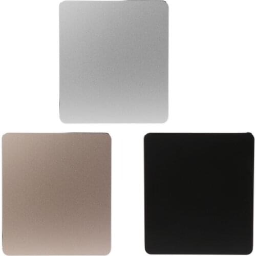 HX6A Aluminum Alloy Pad with Non-Slip Rubber Bottom Mouse Pad Anti slip Mousepad