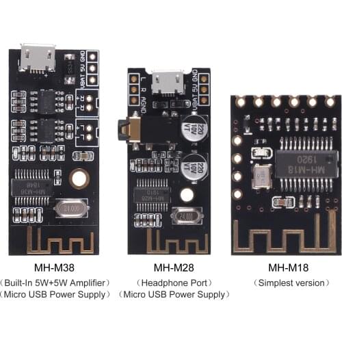 Module MP3 Decoder Board Audio HIFI Stereo Bluetooth MH-MX8 Fidelity Hole Lautsprecher Receiver DIY Kit M18 M28 M38 1 PC