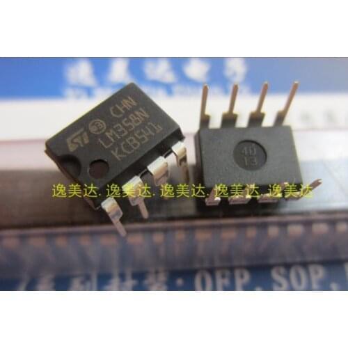 Xinyuan 10PCS/LOT LM358P DIP8 LM358 DIP LM358N DIP-8 358P new and original IC