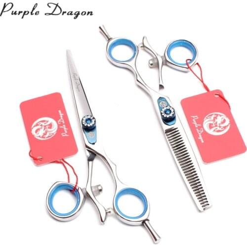 5.5" 6" JP 440C Silver Straight Shears Thinninng Shears Dog Grooming Scissors Animal Scissors Pet Scissors Rotated Handle Z9019