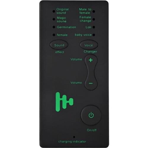 7 Different Sound Changes Voice Changer Adapter Microphone Disguiser For Kids XBOX PS4 Phone IPad Computer Laptop Tablets
