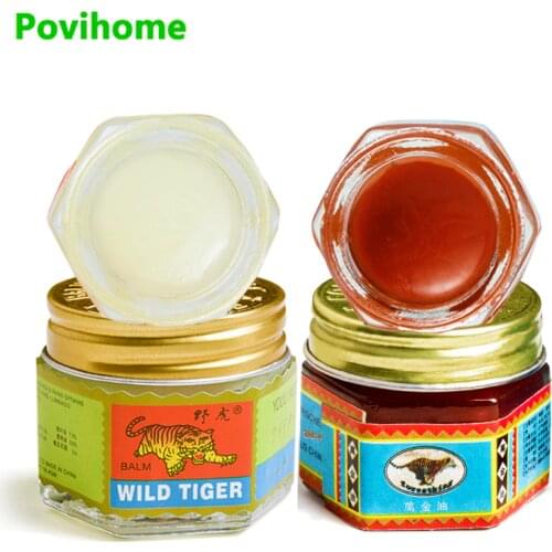 Tiger Balm Analgesic Cream For Arthritis Rheumatism Joint Muscle Rub Aches Pain Relief Ointment Cool Oil Anti-Motion Itch P0065