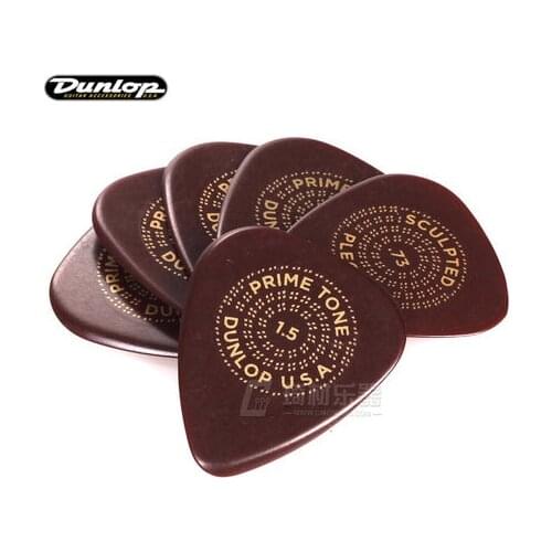 Dunlop Prime Tone Standard Sculpted Shape and Primetone Triangle Sculpted Plectrum Pick Mediator, 1/piece