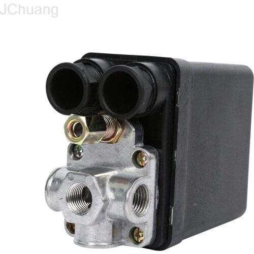 Heavy Air Compressor Pressure Switch Control Valve 90 PSI -120 PSI Convenient Heavy Duty 240V 16A Auto Control Load/Unload