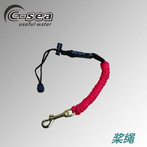 Canoeing oar rope platform boat to prevent loose oar rope