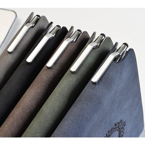 Quality Sheep Leather Cover Vintage Notepad Note book Diary Daily Memos Planner Agenda Notebook Pu Leather Sketchbook