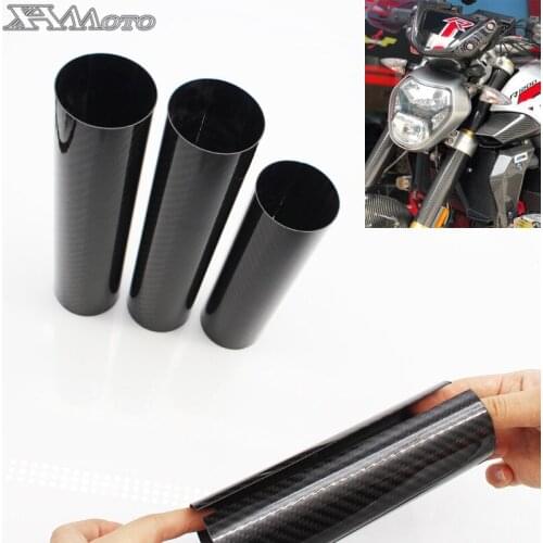 FORK WRAPS Front shock absorber Protectors Upper & Lower For 85SX 2003-2009 Full Carbon