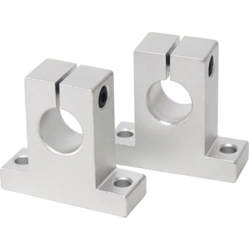 1pcs Linear Optical Axis SK8 SK10 SK12 SK16 SK20 SK25 SK30 Vertical Support Aluminum Alloy Bearing Frame Polished Rod Holder