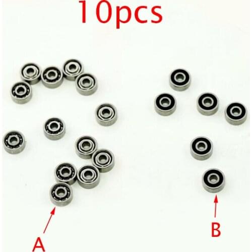 10 Pcs 620 Bearing AO620 Car Axle Gear Bearings For Tamiya 1/32 Scale Tamiya Mini 4WD Car Model 94389 2*6mm High Quality