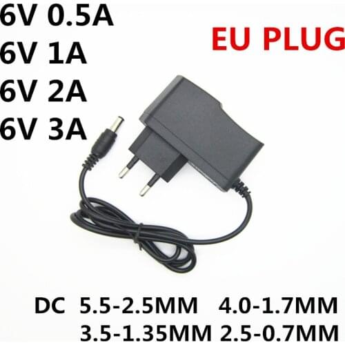 AC 110-240V to DC 6V 0.5A 1A 2A 3A Universal Switch Power Supply Adapter Charger 6 V Volt for Omron Blood Pressure Monitor M2 M3