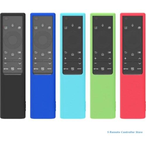 BX0E Repeatable Washing Silicone Sleeve Remote Control Case for BN59 01357B 01357E