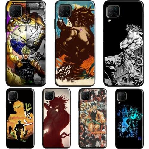 JoJos Bizarre DIO Manga Case For Huawei P30 Lite P20 P40 Pro Mate 20 P Smart 2021 2019 Nova 5T Honor 9X 8X 10i 8A