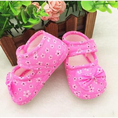 Toddler Kid Baby Girl Rose Bowknot Elastic Band Newborn Walking Shoes Summer shoes Baby cute Shoes Soft First Walking Shoes