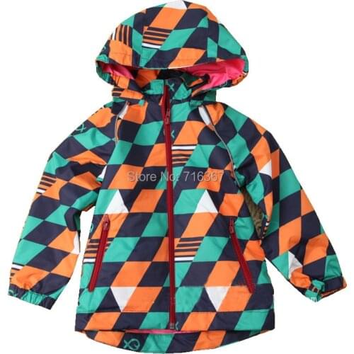 Free Shipping - kids boys/girls spring/autumn waterproof/windproof jacket(MOQ: 1 pc)