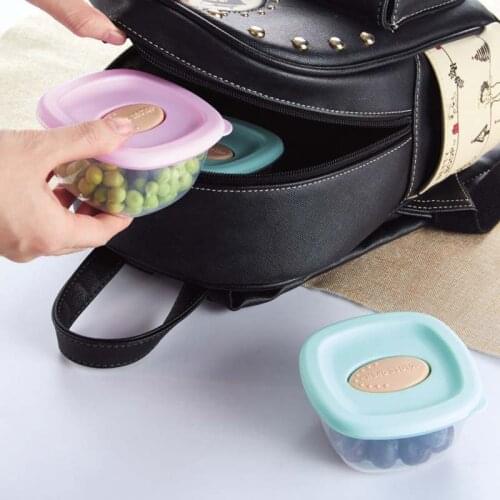 4Pcs Baby Portable Milk Powder Container Food Storage Box Convenient Cute Design Infant Dispenser Container 4OZ/Pcs