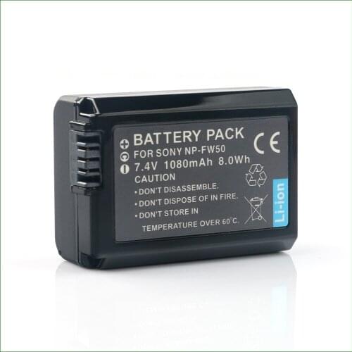 LANFULANG NP-FW50 NP FW50 NPFW50 Battery for Sony NEX-7 DSC-RX10M2 a7R A7S A7RII A7SII a7000