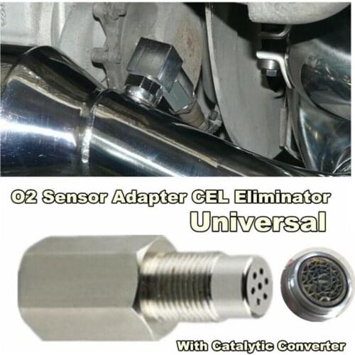 M18x1.5 Oxygen O2 Sensor Spacer Adapter Bung Catalytic Adapter Converter Fix Check Engine Light Fix P0420 code