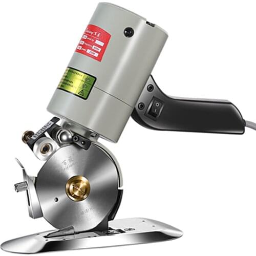 New round knife cutting machine Garment electric scissors BJ-90 leather cloth paper hand-held cloth cutting machine