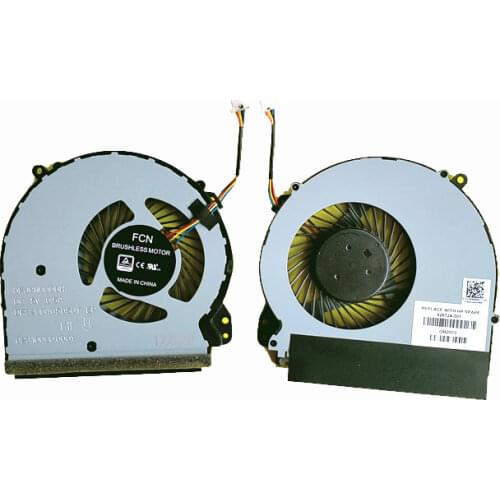 ORIGINAL Laptop CPU Cooling Fan Radiator For HP 17-X 17-BS 17-Y 17-E TPN-M121 926724-001 GB1850 856682-001 17-X001CY