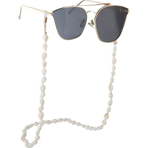 Convenient Shell Sunglasses Holder Neck Strap Rope Reading Glasses Chain Ornaments Necklace Eyeglass Glasses String Lanyard
