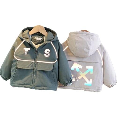 Kids Down Jacket 2021 Winter New Baby Girl Jackets Keep Warm Coat For Children Plus Velvet Thicken Boy Jacket Child Clothing