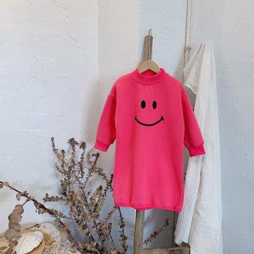2020 Winter Casual Solid Clothes Cartoon Sweatshirt For Girls High Quality Fashion Sweatshirt For Children