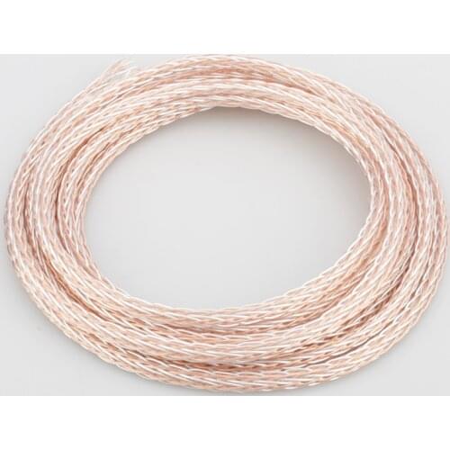 Audiocrast 1619AC 16cores 6N OCC&OCC Silver Cable for DIY Headphone cable Earphone Headphone DIY Cable For Custom Headset