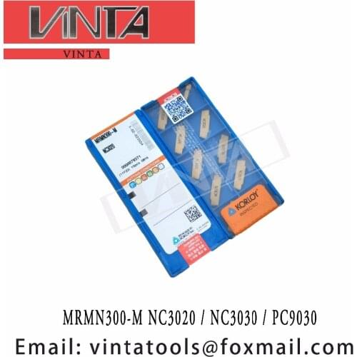 Free shipping high quality MRMN300-M NC3020 / MRMN300-M NC3030 / MRMN300-M PC9030 cnc carbide glooving inserts