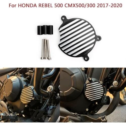 Rebel CMX 300 500 Right Engine Case Pulse Timing Cover Guard Crash Slider Protector For HONDA CMX300 CMX500 2017 2018 2019 2020