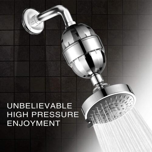 Bathroom High Pressure Shower Filter Shower Kit for Water Spa