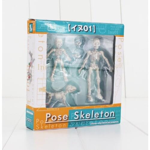 Pose Skeleton Mode Action Figure Human Child Dog Body Chan Body Kun Model Toys