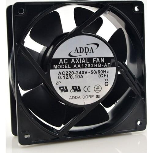 FOR ADDA AA1282HB-AW AA1282HB-AT 220V 12CM 12038 0.12A Inverter cooler Fan